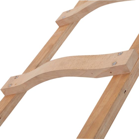 Holz Dachleiter