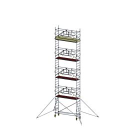 Alu Fahrgerüst Mod. D neue Norm SAFE - Breite: 0,70 m - Gerüstl.: 2,50 m, Arbeitsh.: 10,30 m