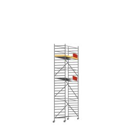 Alu Fahrgerüst Mod. E Standardausführung - Breite: 1,30 m - Gerüstl.: 1,80 m, Arbeitsh.: 8,30 m