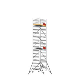 Alu Fahrgerüst Mod. E Standardausführung - Breite: 1,30 m - Gerüstl.: 3,05 m, Arbeitsh.: 10,30 m