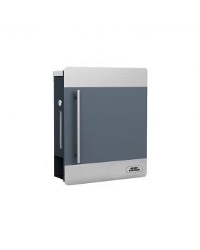 Briefkasten Mod. 43A - Farbe: graualuminium