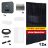 Photovoltaik POWER PLUS FULL BLACK 1 Komplettanlage - Gesamtleistung: 5 kWp, ohne Speicher